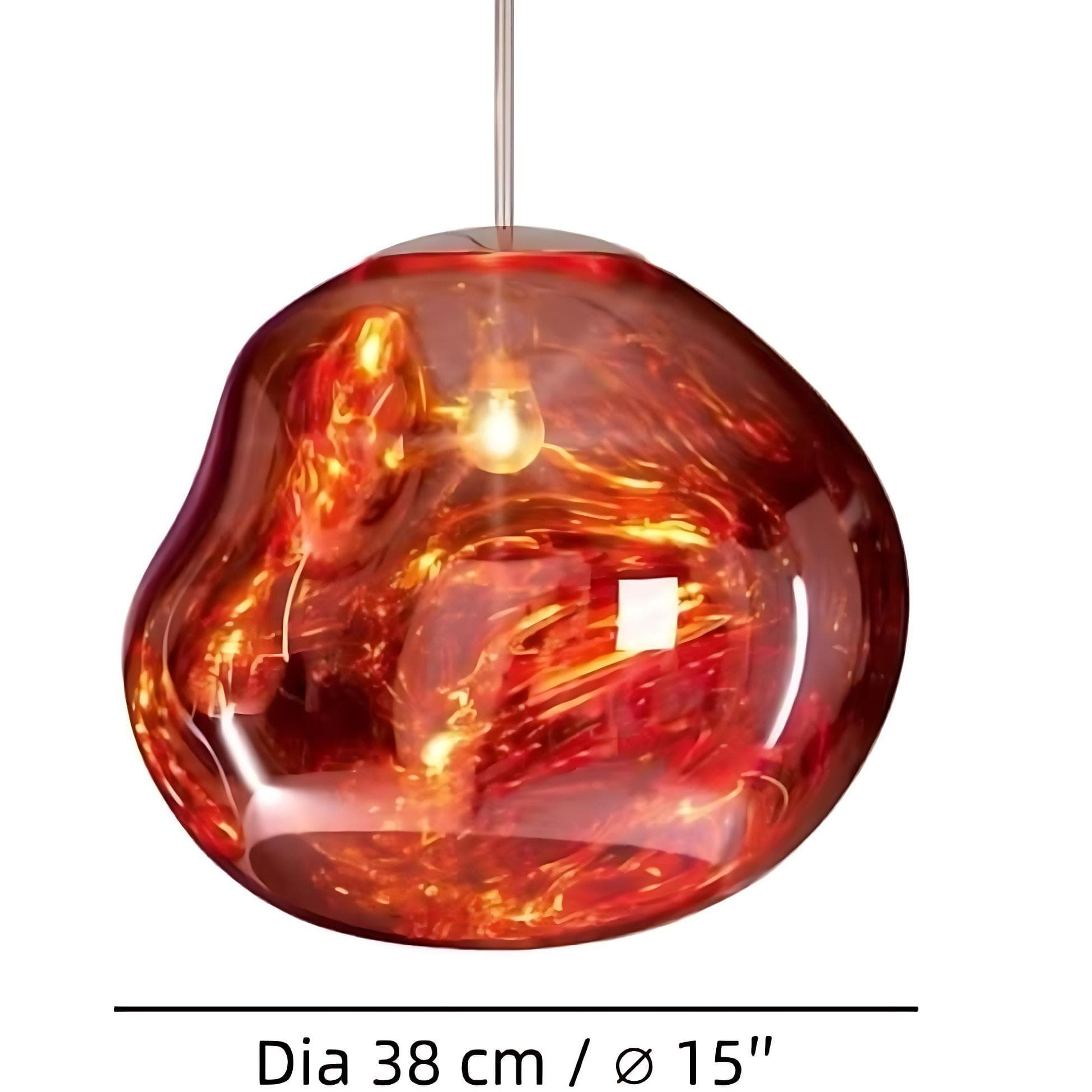 Dia 38 cm / ø 15 inch pendant size