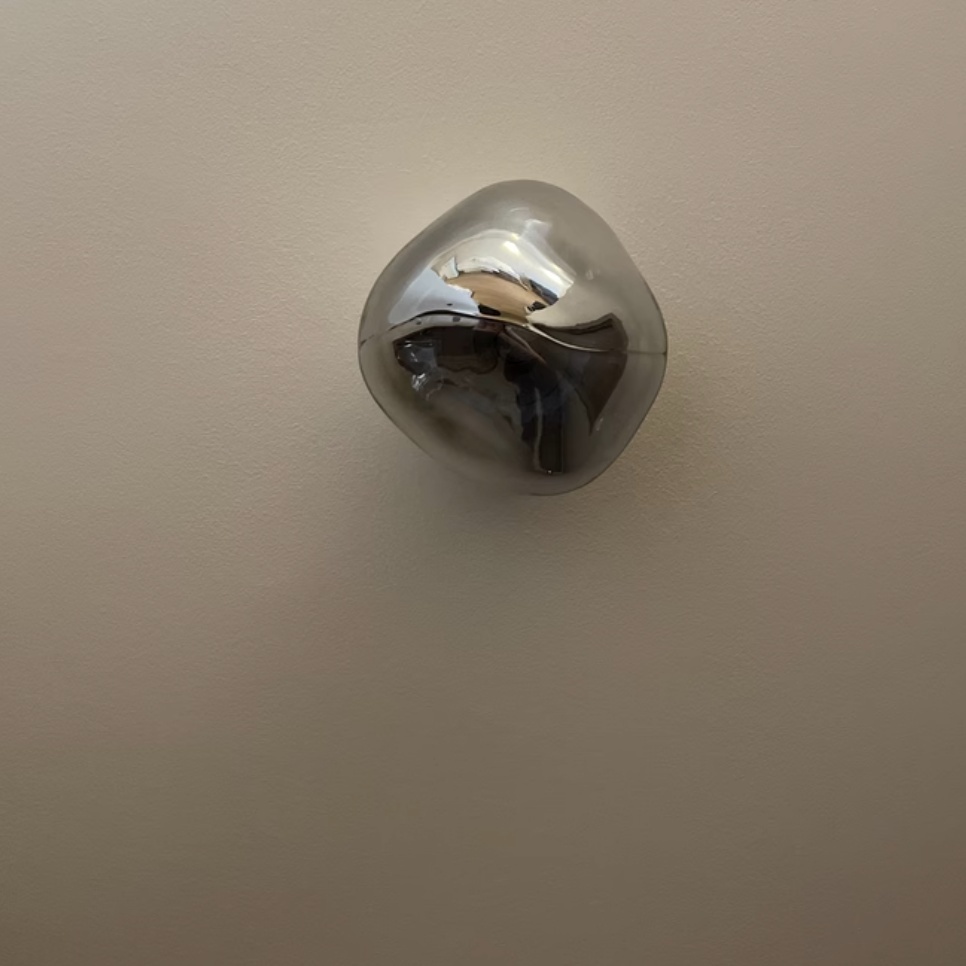 Customer photo of mirror finish wall lamp