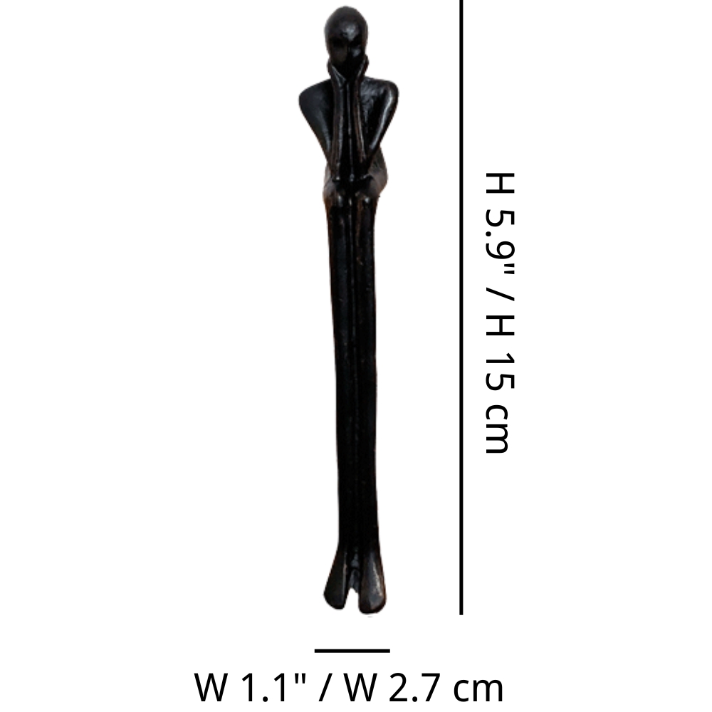 Dog sculpture dimensions