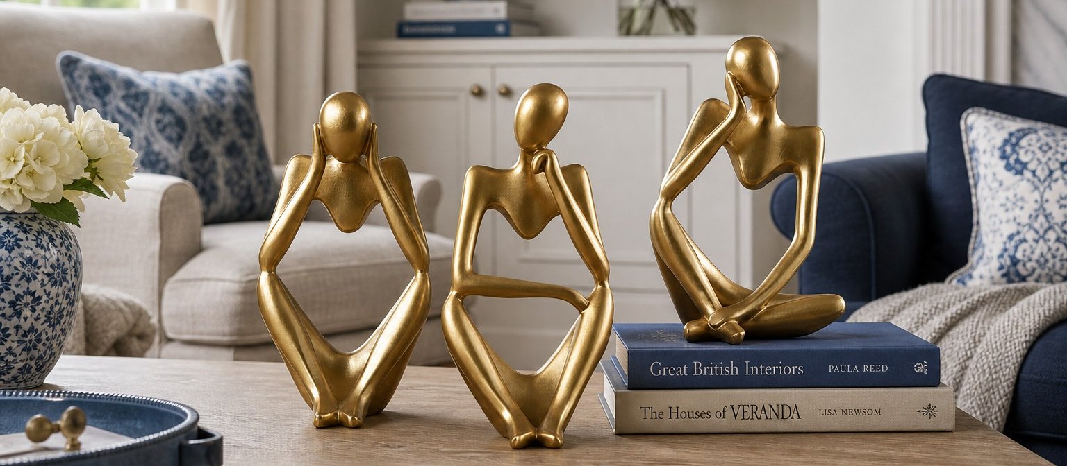 Floxo figure sculpture on books