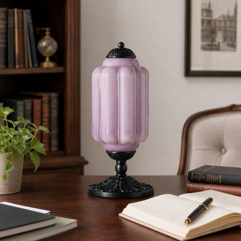 Eloise table lamp in a study setting