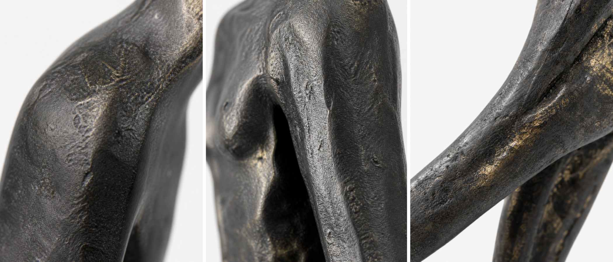 Close-up texture details of Lemvix sculpture