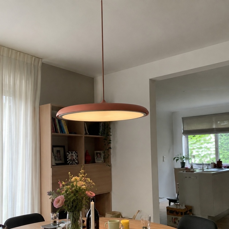 Customer dining room with Macaron pendant