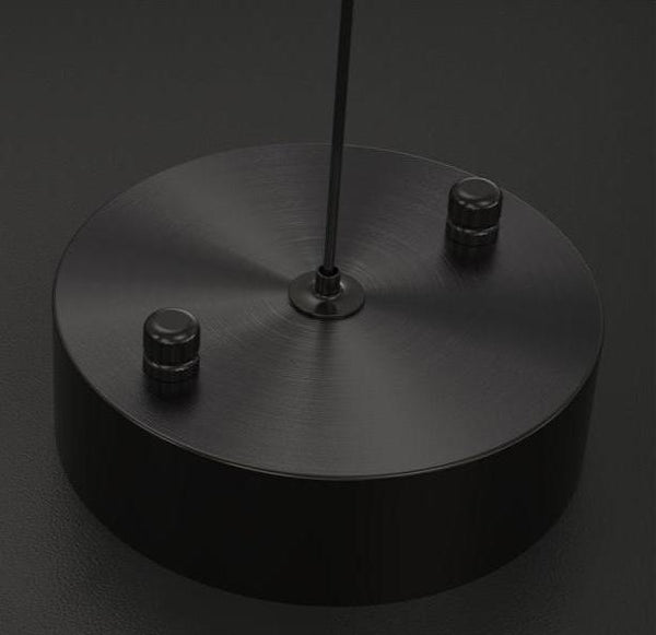 DISC chandelier showcasing Nordic Minimalism with exquisite copper lighting elements, blending contemporary design and energy-efficient LED technology for modern interiors.
