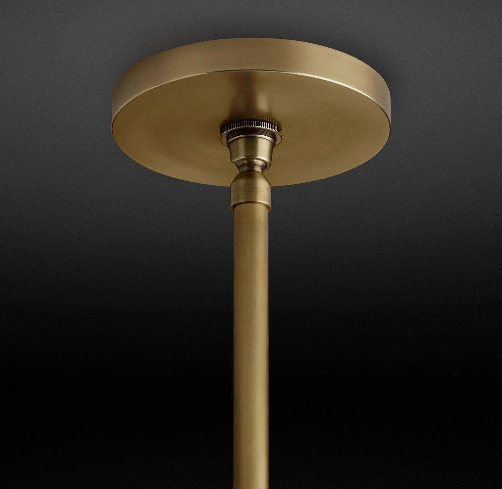 Brass canopy detail