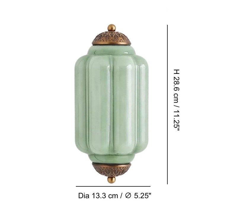 Eloise wall sconce dimensions diagram
