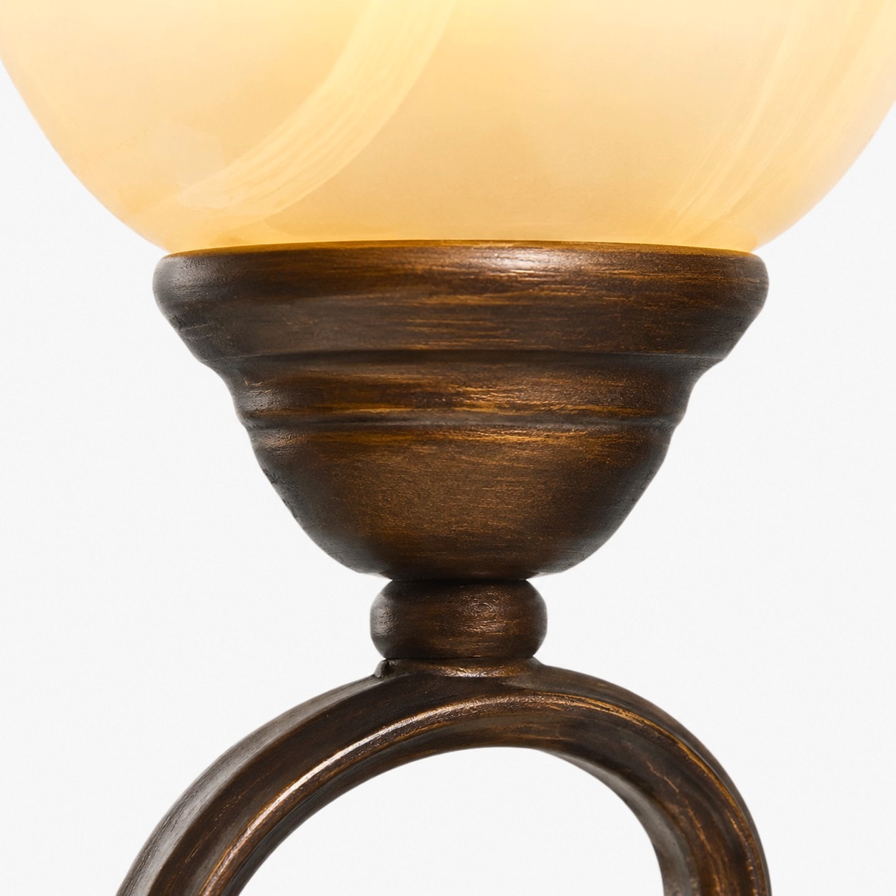 Kap lampu kaca buram