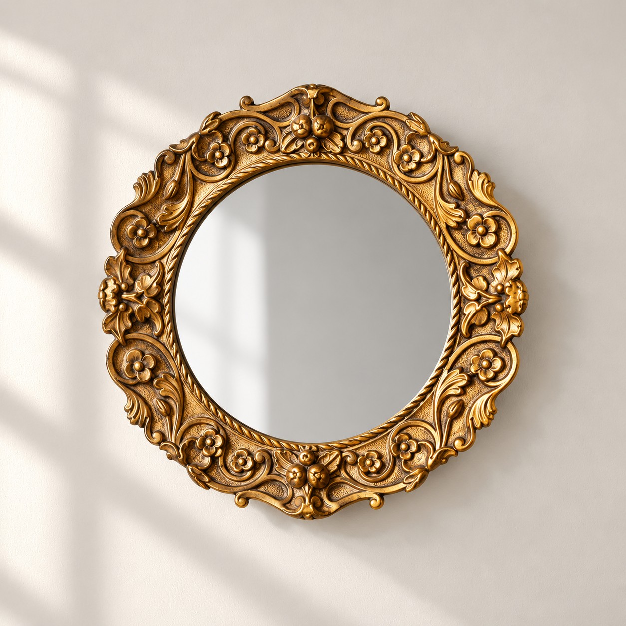 Antique Gold Ornate decorative mirror